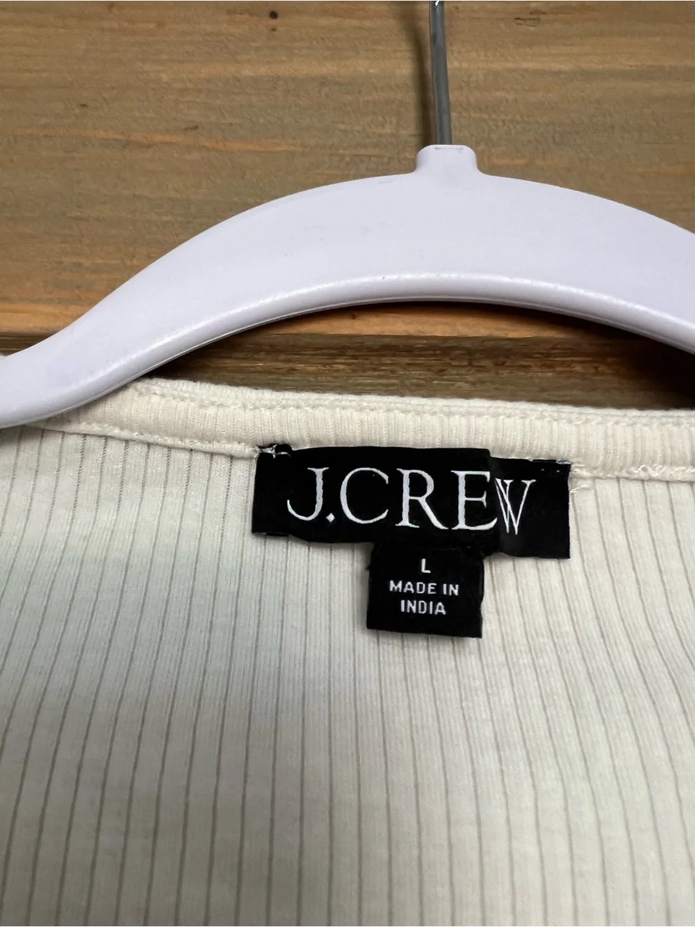 J. Crew soft ribbed